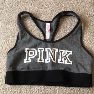 Light weight PINK Victoria secret sports bra